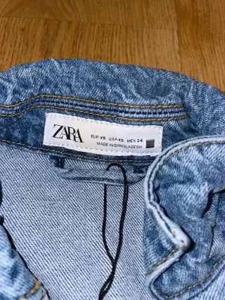 Mono vaquero Zara cuerpo completo peto