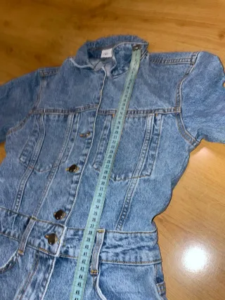 Mono vaquero Zara cuerpo completo peto