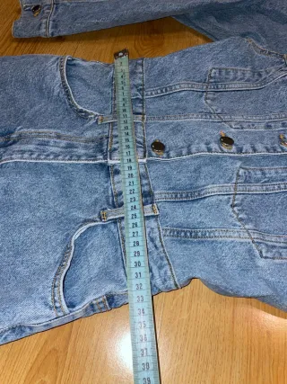 Mono vaquero Zara cuerpo completo peto