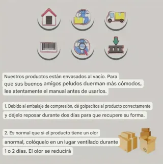 90 cm diámetro-Cama Peluche Mascota Beige/Marrón