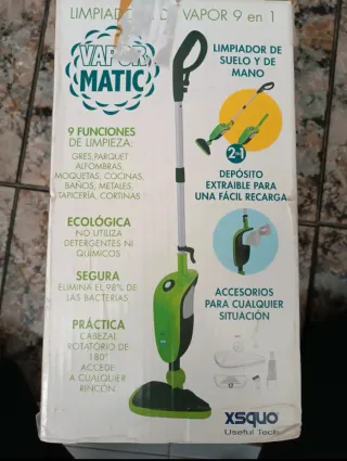 Limpiador de vapor Vapor Matic 9 en 1