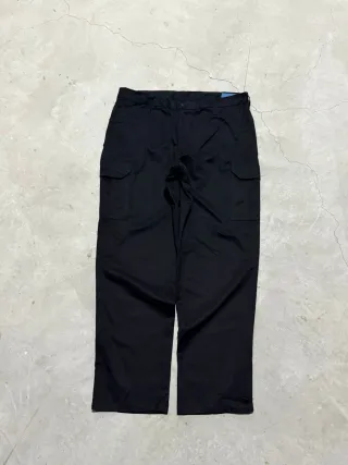 Pantaloni Cargo vintage cintas uomo neri tg 36