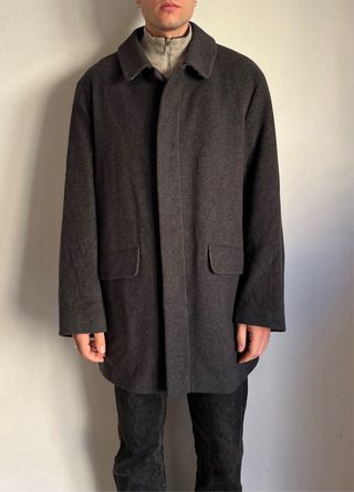 abrigo Burberry en lana y cachemira