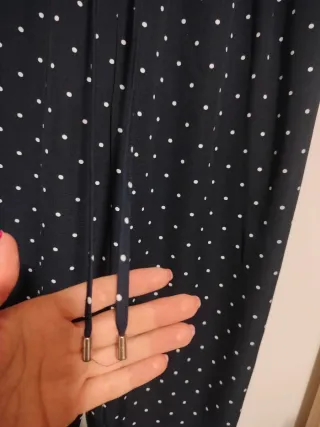 Pantalón fluido Zara lunares