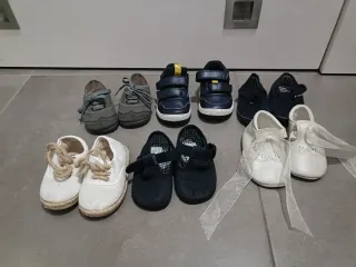 Lote Zapatos Bebé Talla 19