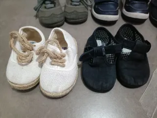 Lote Zapatos Bebé Talla 19