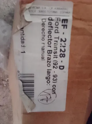 Rebajado:Retrovisores Ford Transit ,la pareja 25€