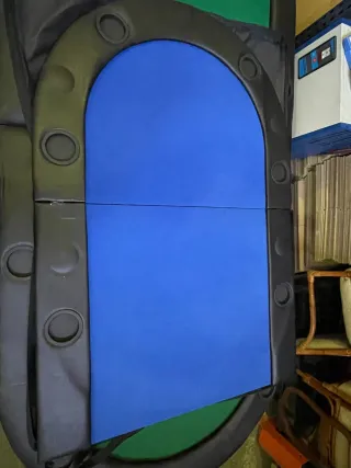 Stock maletines tapetes mesas barajas poker