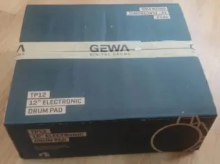 Pad Batería Electrónica Gewa Dual Zone 12