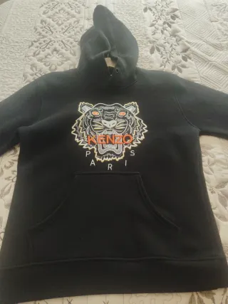 Sudadera Kenzo Paris Tiger Negra