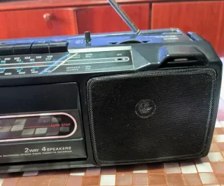 Radio Cassette Sanyo Vintage