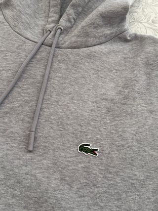 SUDADERA LACOSTE GRIS