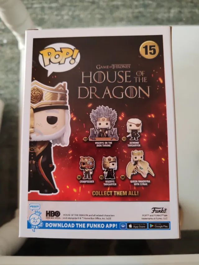 Funko Pop Viserys 15 House of the Dragon