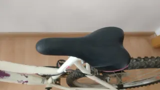 Bicicleta Montaña Mujer Morada/Blanca