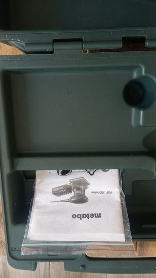 Maletín Metabo vacío para lijadora