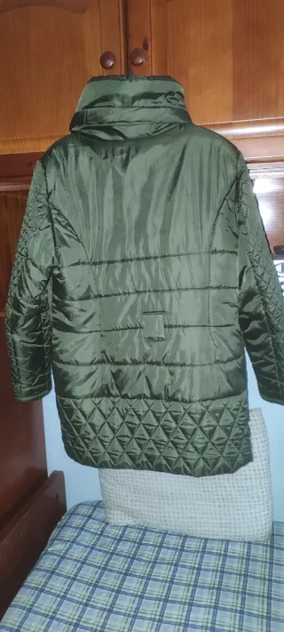 Trenca invierno Vero Moda verde