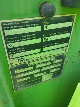 Merlo Manipulador Telescópico