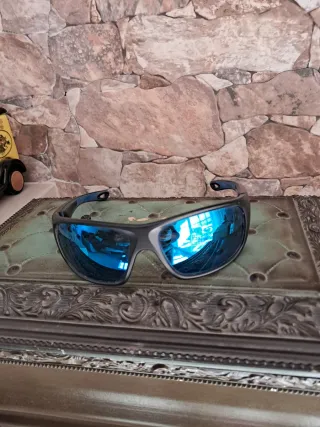 Gafas de sol hombre negras y azules