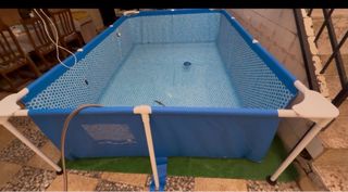 piscina con un solo uso con depuradora 70€ todo