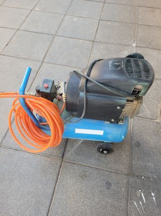 Compresor de aire azul