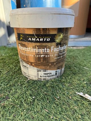Pintura Fachadas Amarto Revestimiento 4L