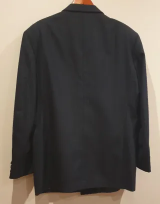 Traje de caballero doble pecho negro Cortefiel