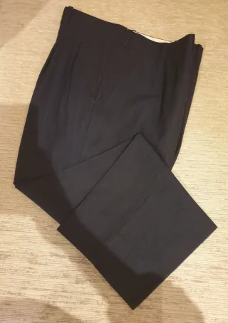 Traje de caballero doble pecho negro Cortefiel