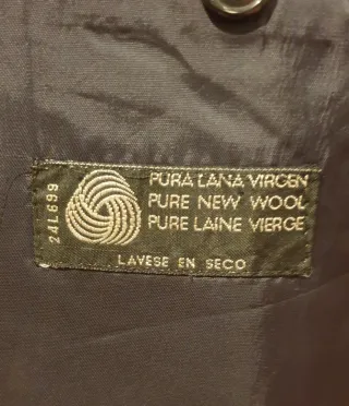 Traje de caballero doble pecho negro Cortefiel