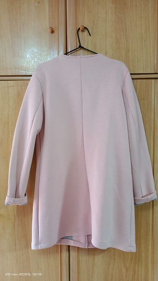 Abrigo rosa ONLY Talla L