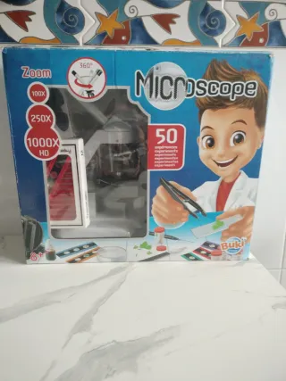 Microscopio con 50 experimentos