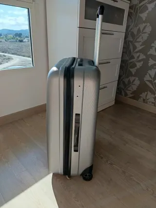 Maleta TEMPO Plata grande altura 72 ancho 47