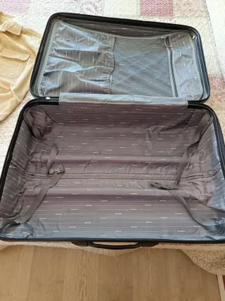 Maleta TEMPO Plata grande altura 72 ancho 47