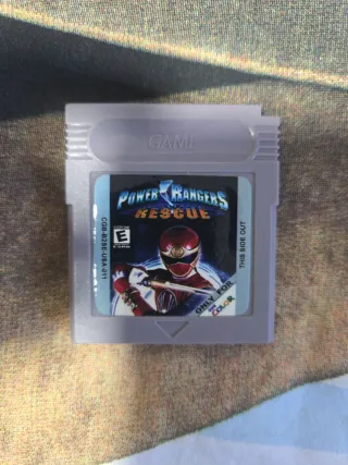 Power Rangers Rescue Game Boy Color