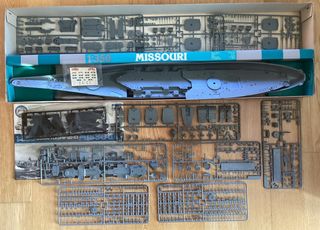 Maqueta U.S.Battleship Missouri 1:35