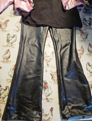 Completo bambina: chiodo, maglia e pantaloni