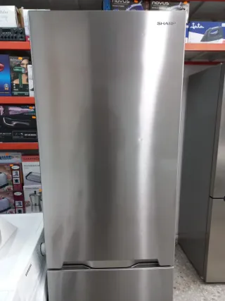 ♡NEVERA MARCA SHARP 1.85CM GARANTÍA + TRANSPORTE♡