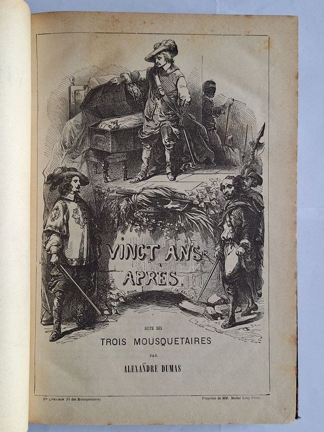 Alexandre Dumas - Vingt Ans Apres - 1885
