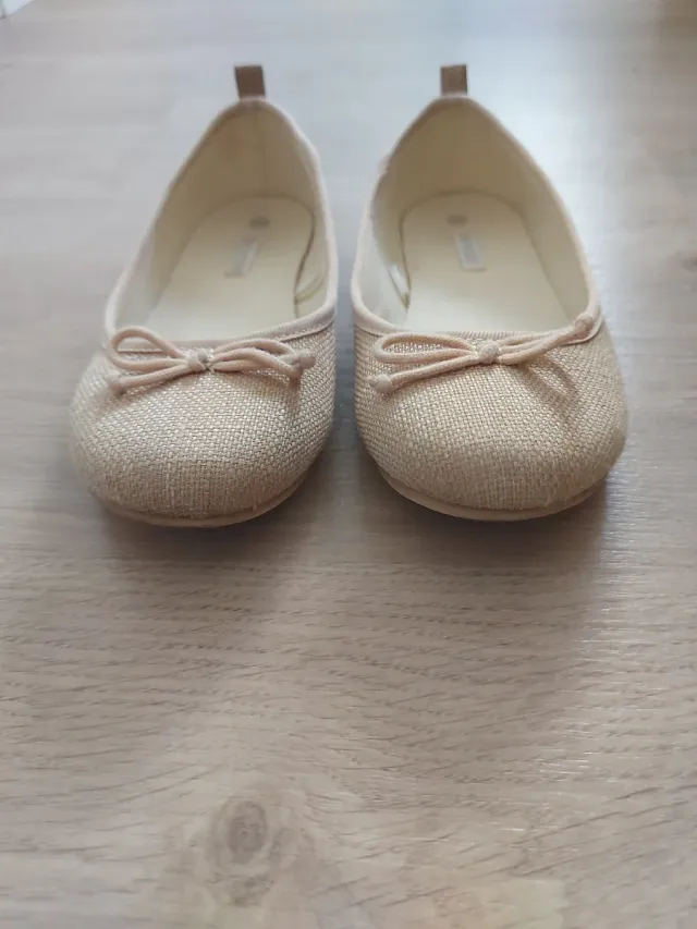 Bailarinas niña talla 35 beige