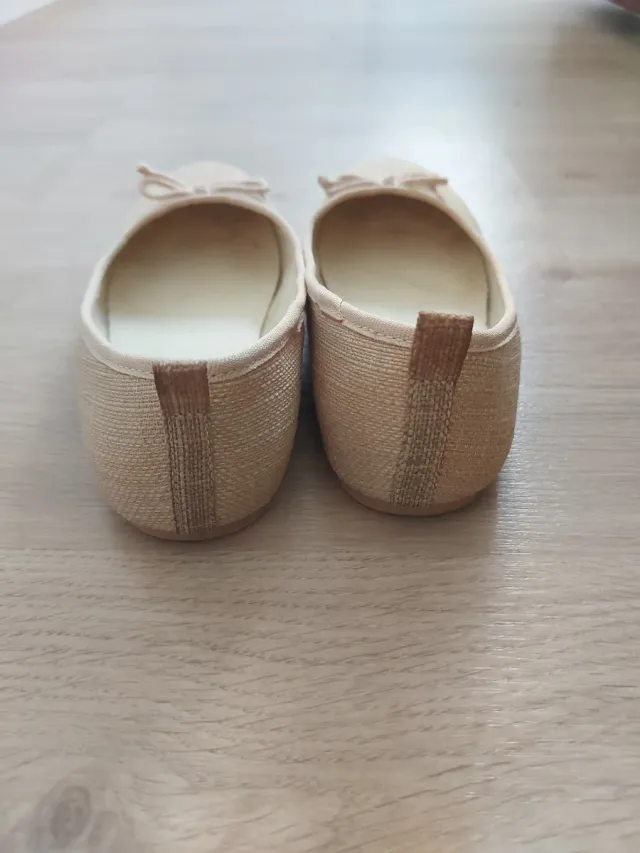 Bailarinas niña talla 35 beige