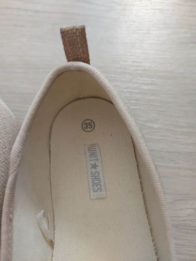 Bailarinas niña talla 35 beige