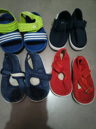 Lote zapatos bebé 20 y 21