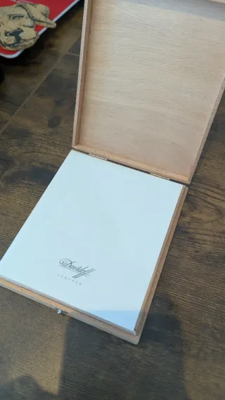 Cartera Davidoff Marrón Piel