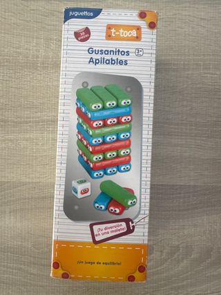 Juguetes Gusanitos Apilables T-Toca