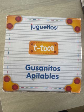 Juguetes Gusanitos Apilables T-Toca