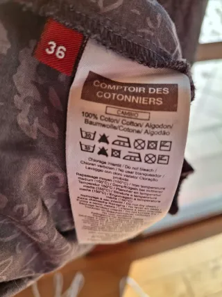 Vestido Comptoir des Cotonniers gris