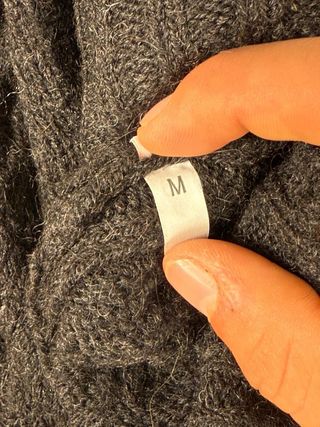 Maglione con glitter - M - 25% lana, 25% alpaca