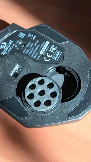 Ratón Gaming Redragon M908 Negro