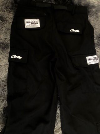 Pantalón Cargo Corteiz Negro