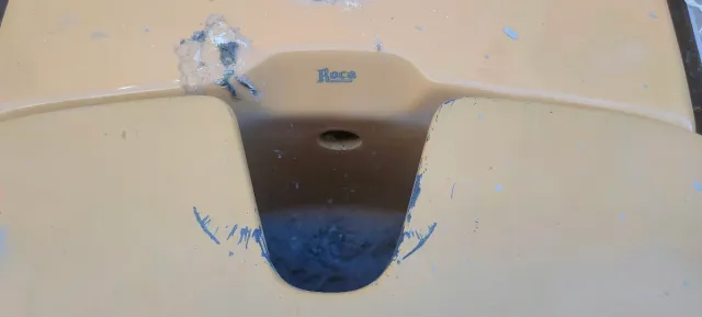 Sanitarios vintage Roca amarillos