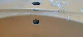 Sanitarios vintage Roca amarillos